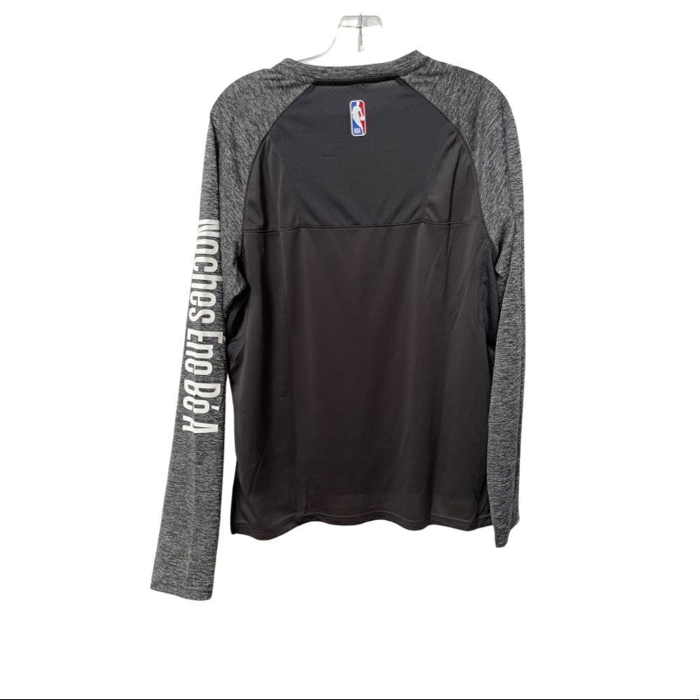 Charlotte Hornets Fanatics Branded Noches Shooting Raglan long sleeve size L - Picture 10 of 10